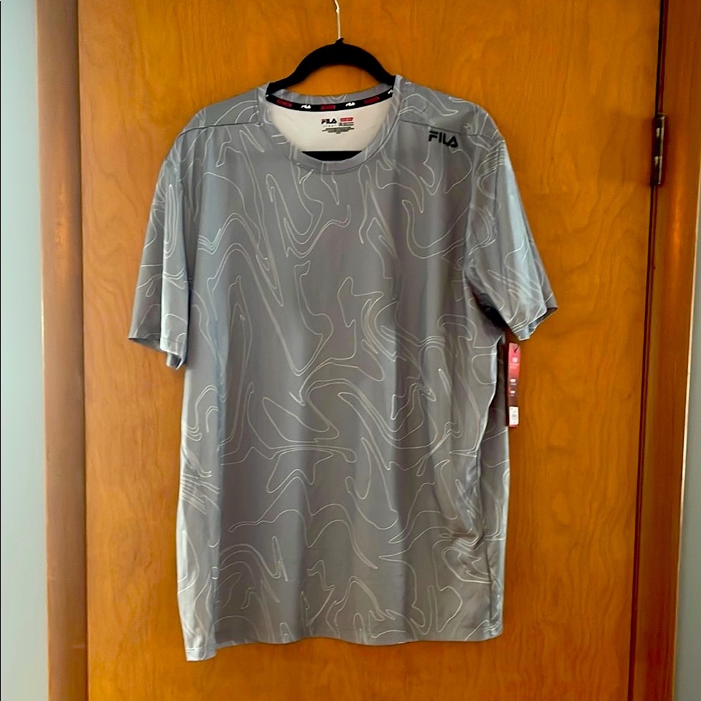 Fila Gray Graphic T-Shirt